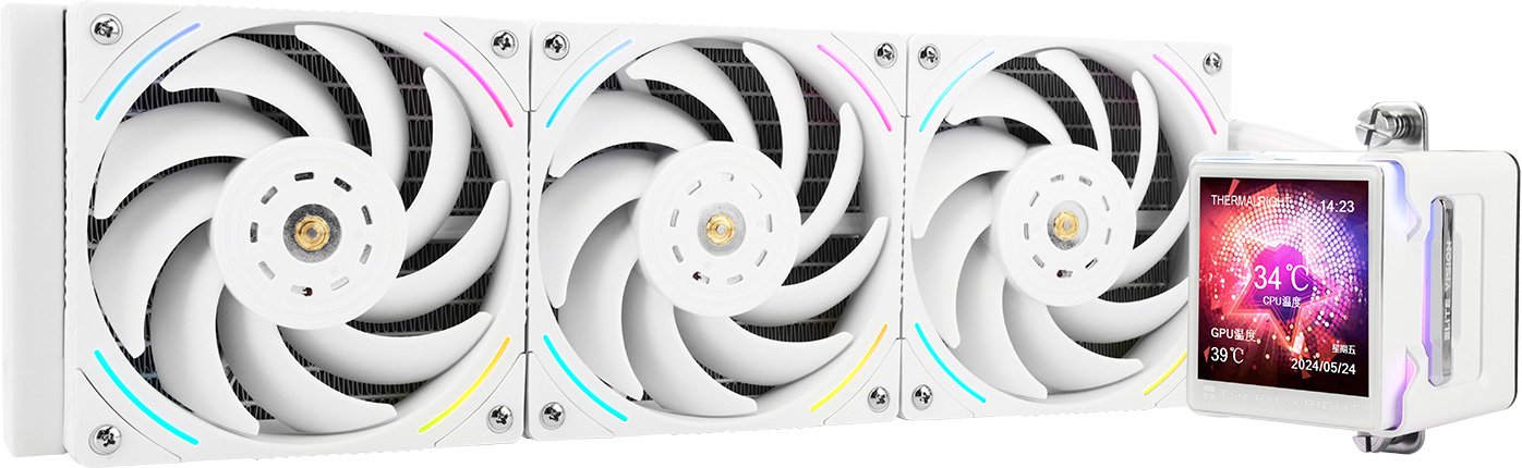 

Система жидкостного охлаждения для процессора Thermalright Elite Vision 360 ARGB (белый)