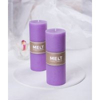 Набор свечей Мелт 200 мм (2 шт, лиловый)