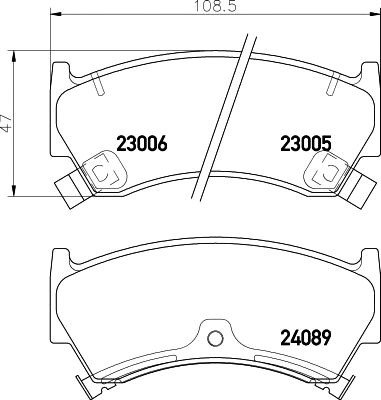 

Textar 2300501