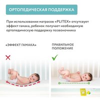 Матрас Плитекс Flex Cotton Oval 75x125 [ФК-01/4]