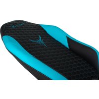 Игровое (геймерское) кресло Knight Neon (черный/голубой) в Лиде