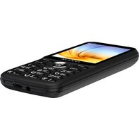 Кнопочный телефон Maxvi K15c (черный)