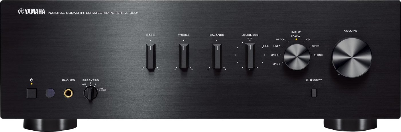 

Интегральный усилитель Yamaha A-S501 (черный)