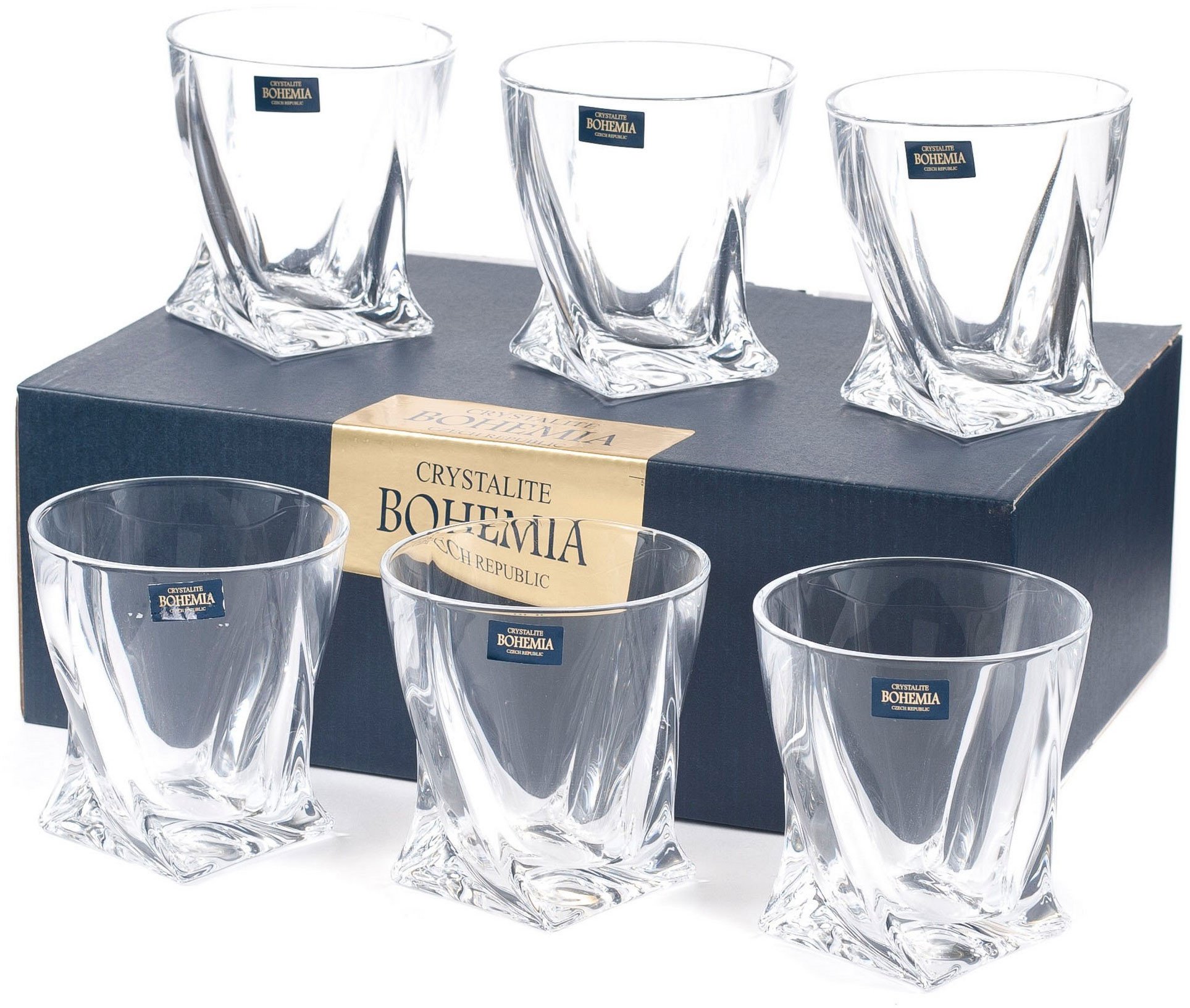 

Набор рюмок Crystalite Bohemia Quadro 9K7/2K936/0/99A44/340-669