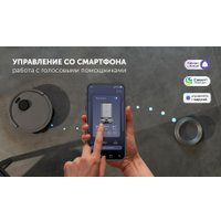 Робот-пылесос Polaris PVCRAC 7790 Wi-Fi IQ Home (серый)