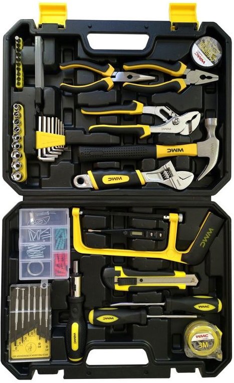 

Набор домашнего мастера WMC Tools 20100 (100 предметов)