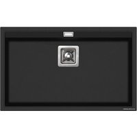 Кухонная мойка Aquasanita Delicia SQD101AW (black metallic 601)