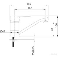 Смеситель Eleanti Sapphire 0402.930