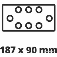 Виброшлифмашина Einhell TC-OS 18/187 Li Solo (без АКБ)