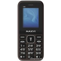 Кнопочный телефон Maxvi C30 (коричневый)