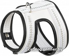Шлея Ferplast Lux P L 76021011 (белый, со стразами)