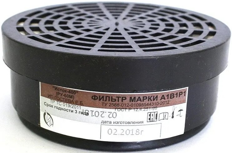 Фильтр Исток Фильтр для респиратора Исток РУ-60М 10043