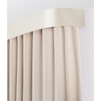 Карниз для штор Legrand Монолит 7см с/п 2.4м 2р 58132898 (бежевый/мрамор)