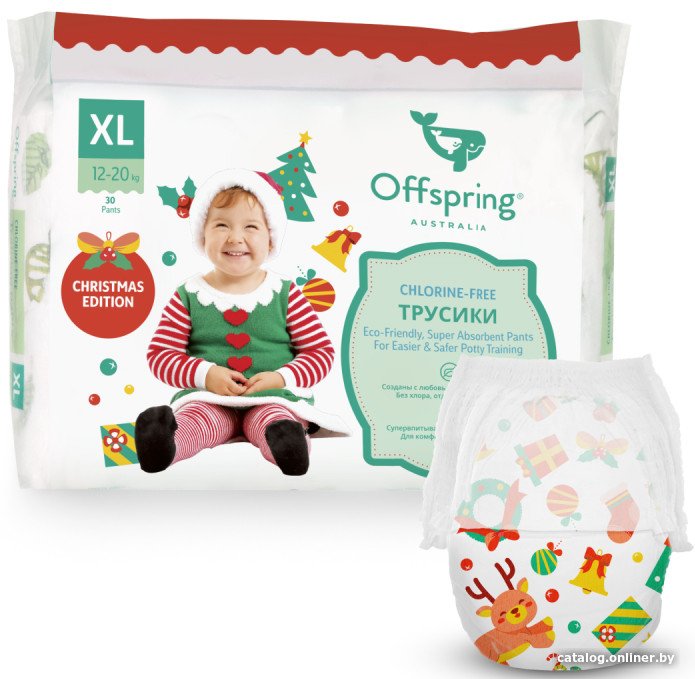 Трусики-подгузники Offspring XL 12-20 кг Новы...
