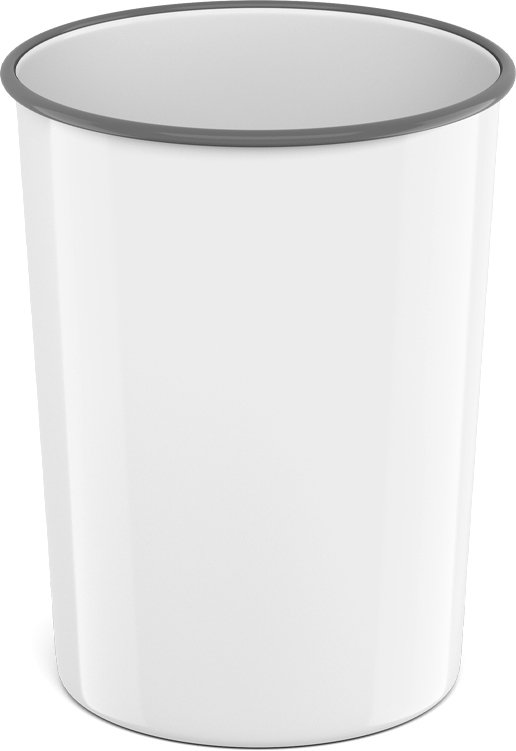 

Корзина для бумаг Erich Krause Classic 58449 (белый)