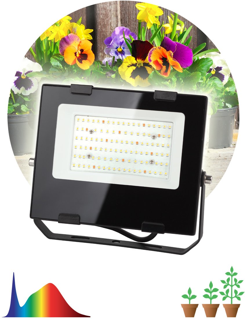 

Садовый светильник ЭРА FITO-50W-Ra90-LED