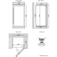 Винный шкаф Dunavox DAVS-72.185DSS