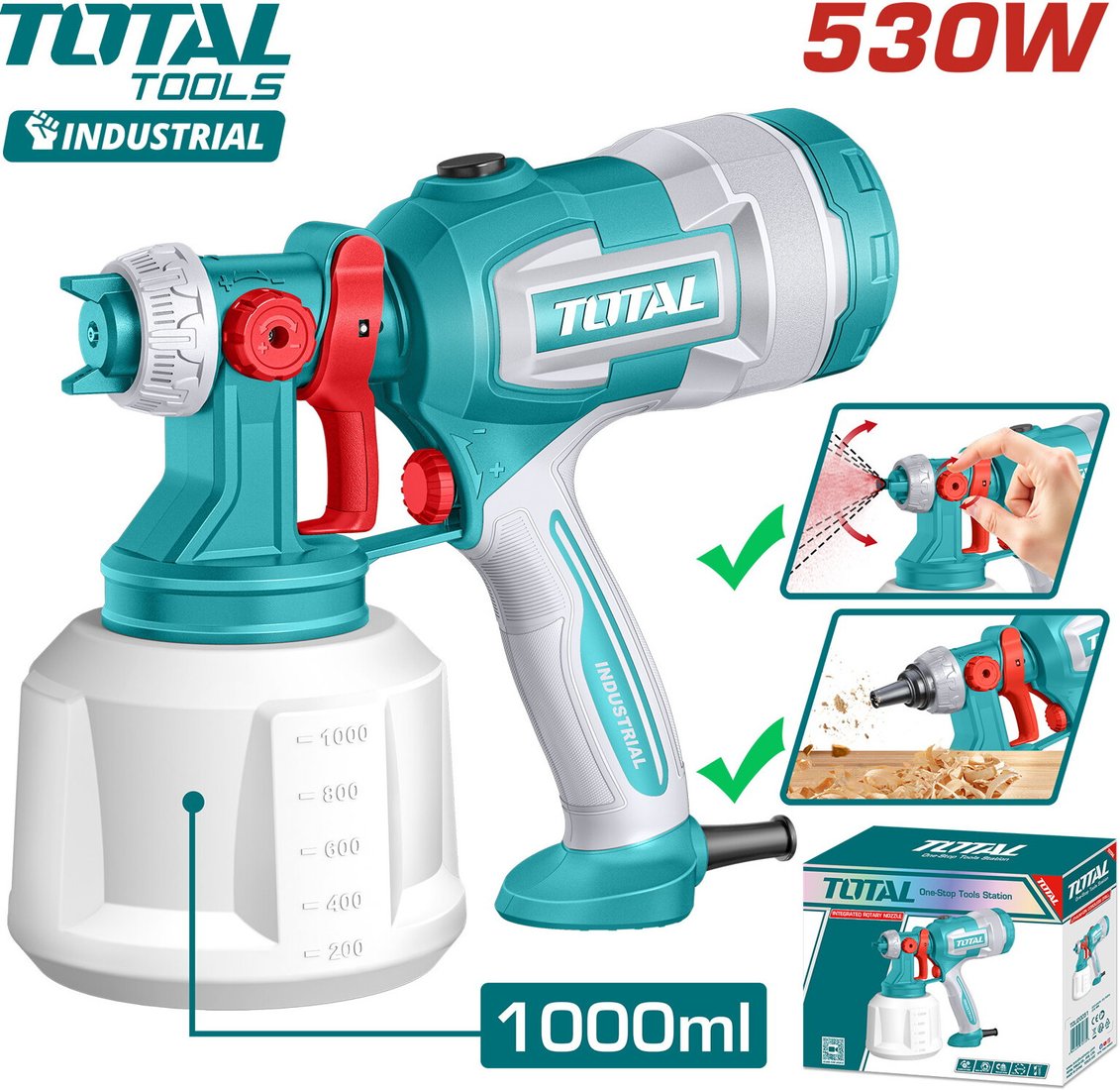 Краскораспылитель Total TT4506