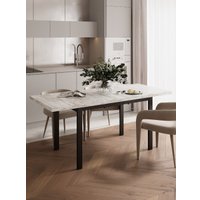 Кухонный стол Senira Велес 110x70 (сосна монрепо/опора черная)