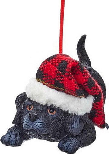 

Елочная игрушка Kurt S. Adler Kurt Christmas 2024 Щенок черный D3524_1