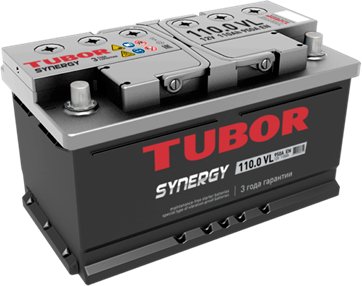

Автомобильный аккумулятор Tubor Synergy R+ (110 А·ч)