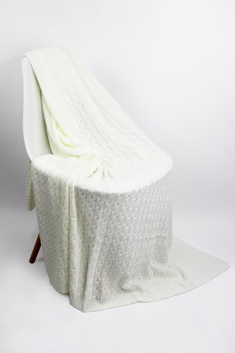 Плед Polesie 1С8695-Д43 200x130 (супер белый)