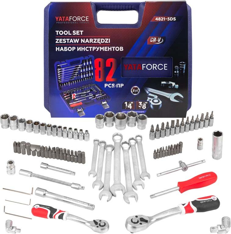 

Универсальный набор инструментов Yataforce YF-4821-5DS(57671)