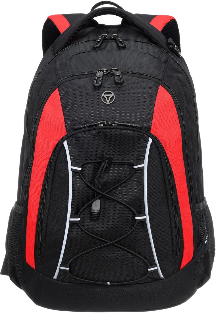 Городской рюкзак Torber ROCKIT T2375R (черный/красный)
