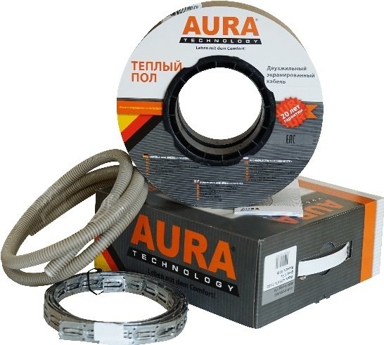 

Нагревательный кабель Aura KTA 23-400