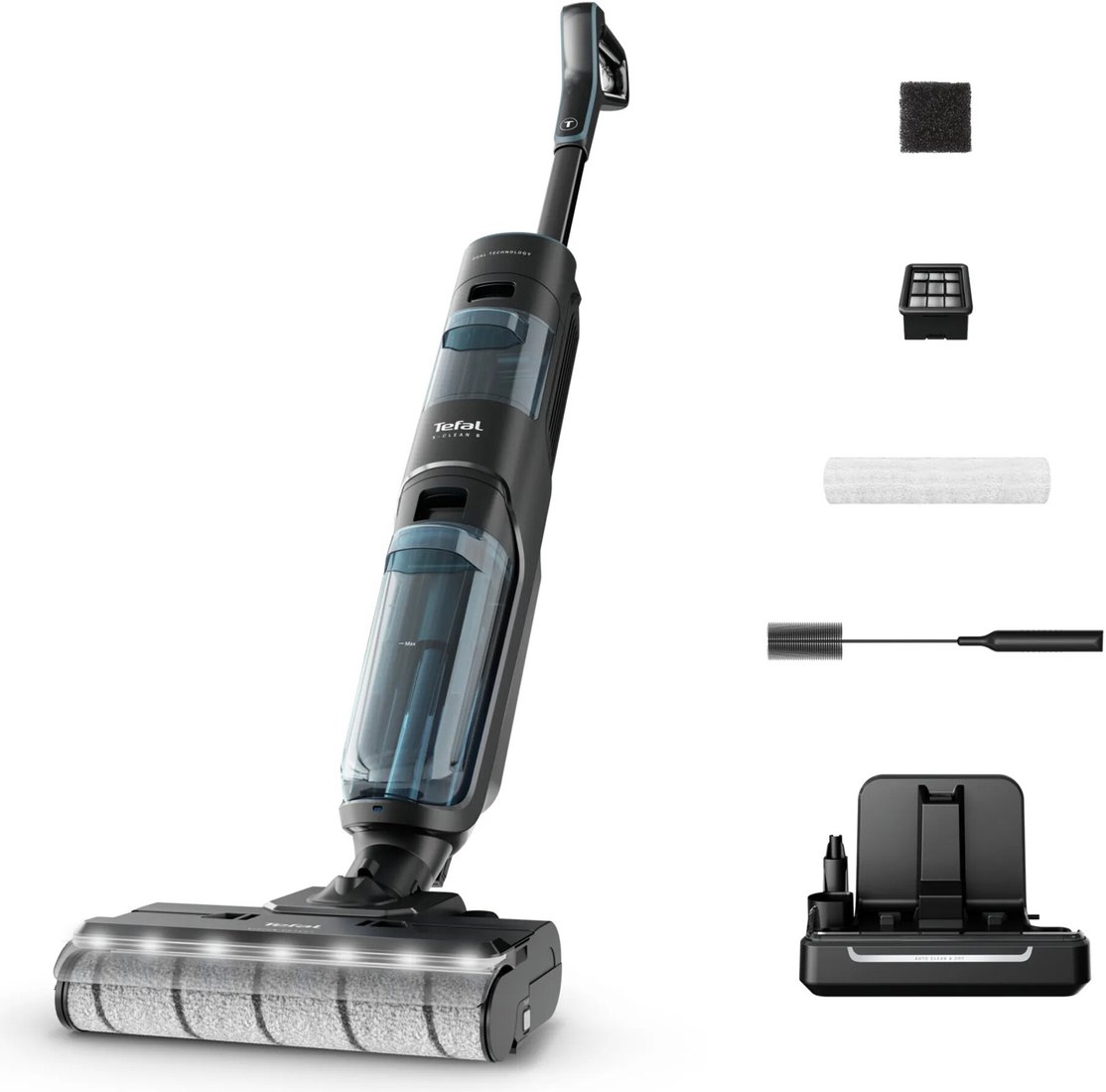 

Вертикальный моющий пылесос Tefal X-Clean 5 GF5555F0