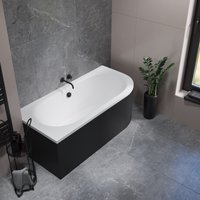 Ванна Lauter Bliss 150 L 21201051L (с черным подголовником)