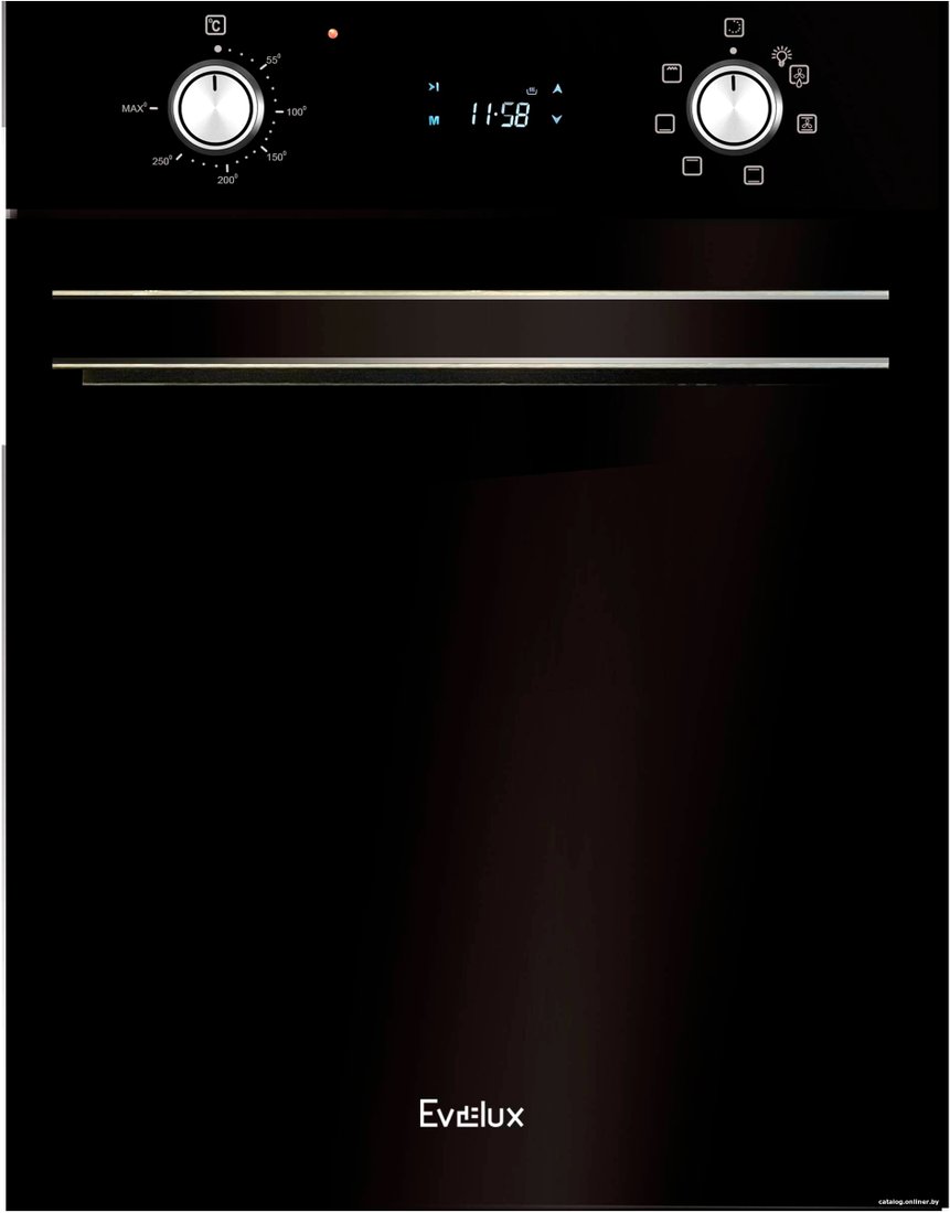 Электрический духовой шкаф Evelux EO 430 PB
