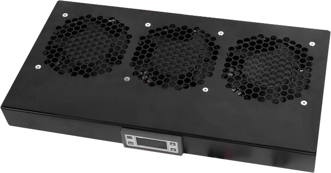 

Блок вентиляторов для серверного шкафа Rem R-FAN-3K-1U-9005