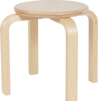 Табурет ТДК Ромашка (Водный лак)