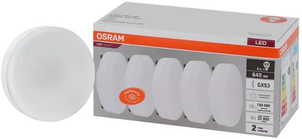 

Светодиодная лампочка Osram LED Value 4058075584266 (5 шт)