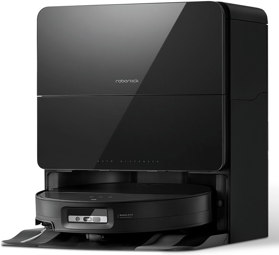 

Робот-пылесос Roborock Saros 10 (евровилка, с английской озвучкой, черный)