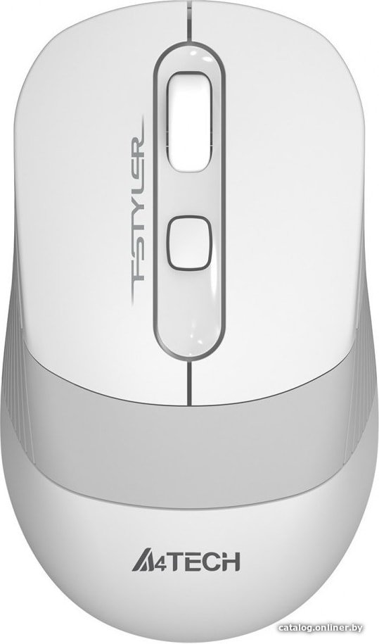 Мышь A4Tech Fstyler FG10S (белый/серый)