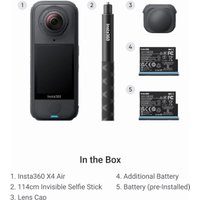 Экшен-камера Insta360 X4 Air Starter Bundle (черный)