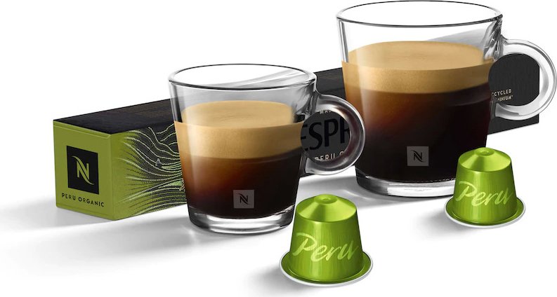 

Кофе в капсулах Nespresso Peru Organic 10 шт