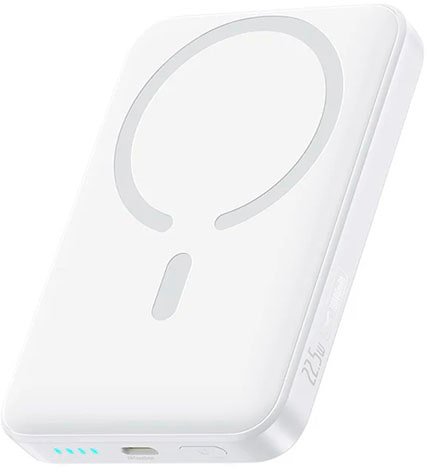 

Внешний аккумулятор Baseus EnerFill FM11 Ultra-Mini Magnetic Power Bank 10000mAh (белый)