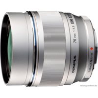 Объектив Olympus M.Zuiko Digital ED 75mm 1:1.8 (черный)