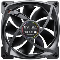 Вентилятор для корпуса Montech RX140 PWM Reverse (черный) в Орше