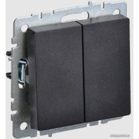 Выключатель проходной IEK Brite ВС10-2-6-БрЧ