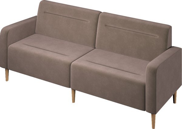 

Диван Mio Tesoro Фоксет 202см (велюр/светло-коричневый №6)