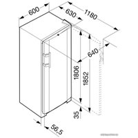 Однокамерный холодильник Liebherr SKesf 4240 Comfort