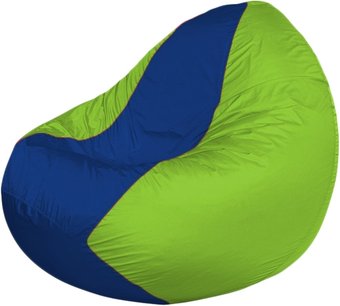 Кресло-мешок Flagman Classic K2.1-181 (салатовый/синий)