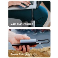 Кабель Cabletime Short Flat USB 4 USB Type-C - USB Type-C (0.15 м, черный)