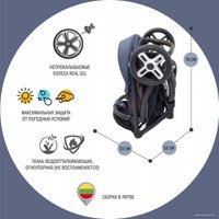 Универсальная коляска Nuovita Modo Terreno (морской/коричневый)