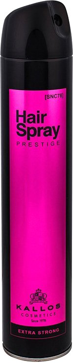 

Лак Kallos Cosmetics Prestige экстра сильной фиксации 500 мл