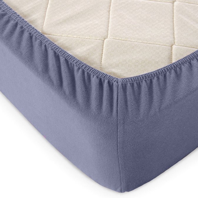 

Постельное белье Alleri Трикотажная на резинке 70x200x20см (графит)